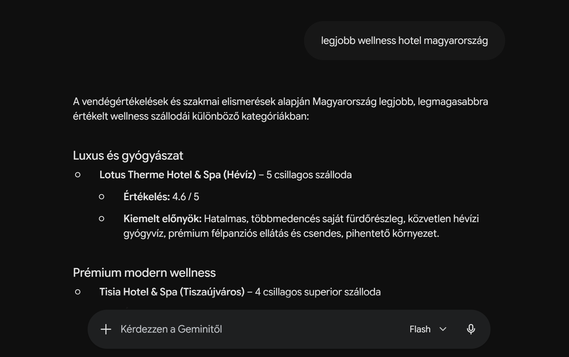 AI-keresési demonstráció